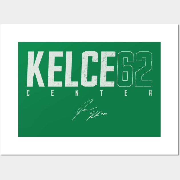 Jason Kelce Philadelphia Elite Wall Art by TodosRigatSot